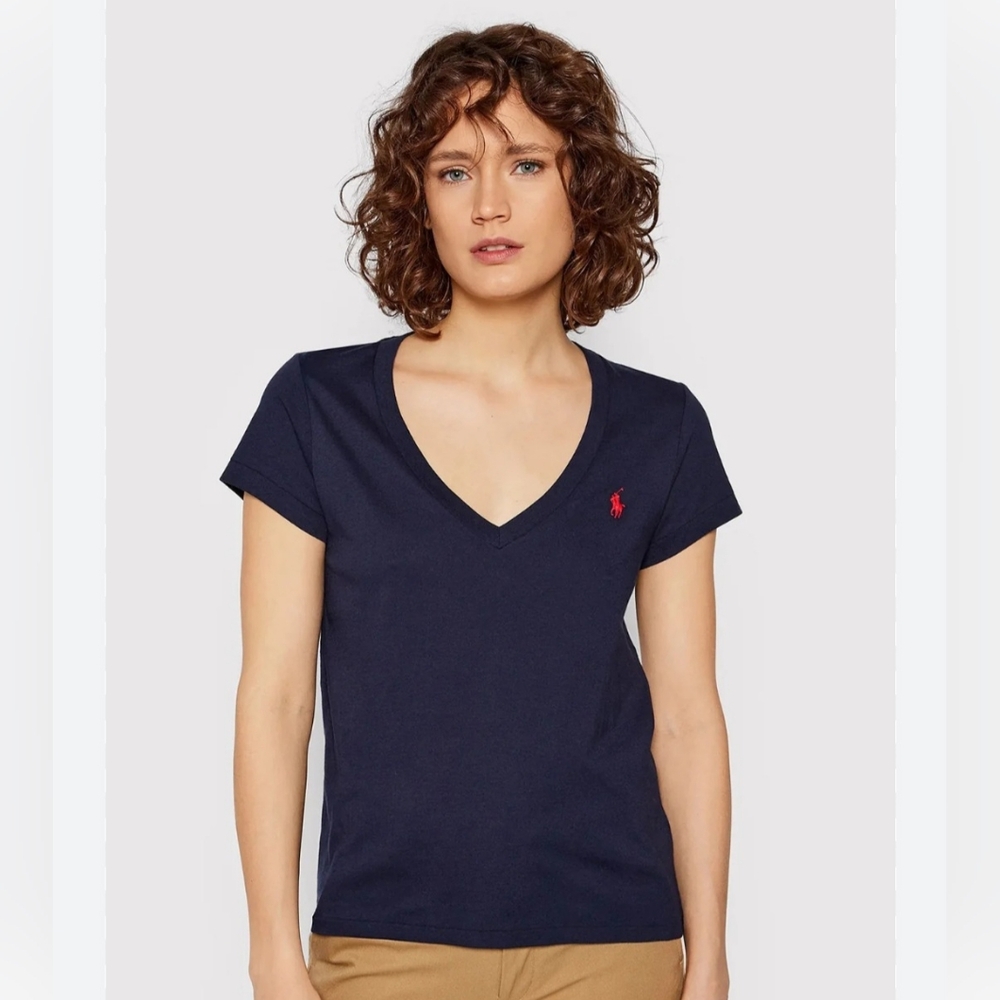 NEW Ralph Lauren Sport embroidered pony NAVY BLUE size Large